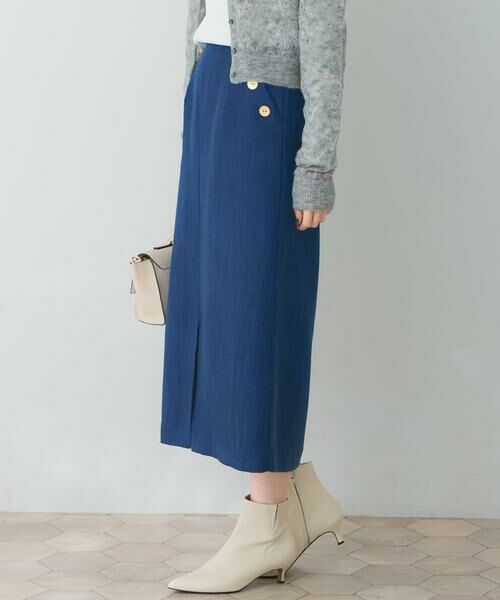 URBAN RESEARCH ROSSO / アーバンリサーチ ロッソ スカート | ボタンデザインタイトスリットスカート | 詳細2