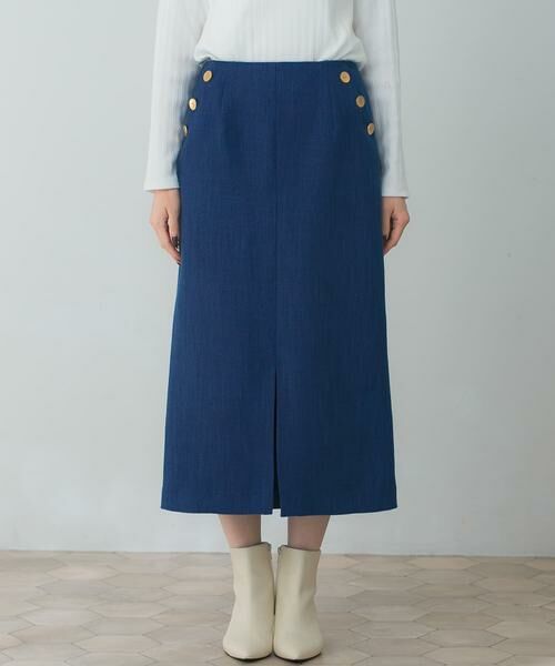 URBAN RESEARCH ROSSO / アーバンリサーチ ロッソ スカート | ボタンデザインタイトスリットスカート | 詳細6