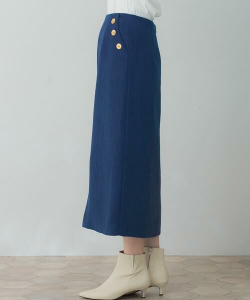 URBAN RESEARCH ROSSO / アーバンリサーチ ロッソ スカート | ボタンデザインタイトスリットスカート | 詳細7