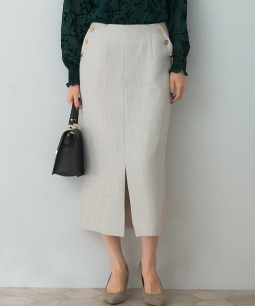 URBAN RESEARCH ROSSO / アーバンリサーチ ロッソ スカート | ボタンデザインタイトスリットスカート | 詳細19