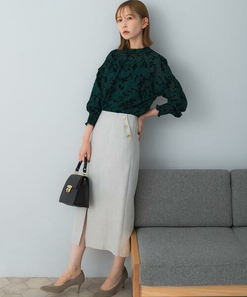 URBAN RESEARCH ROSSO / アーバンリサーチ ロッソ スカート | ボタンデザインタイトスリットスカート | 詳細22