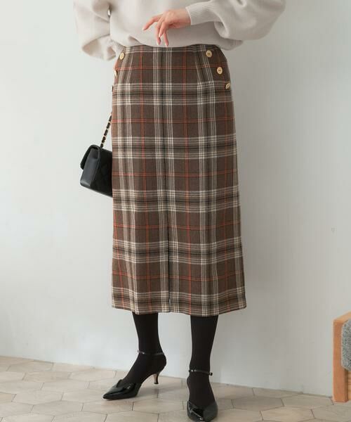 URBAN RESEARCH ROSSO / アーバンリサーチ ロッソ スカート | ボタンデザインタイトスリットスカート | 詳細25