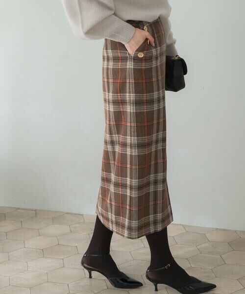 URBAN RESEARCH ROSSO / アーバンリサーチ ロッソ スカート | ボタンデザインタイトスリットスカート | 詳細28