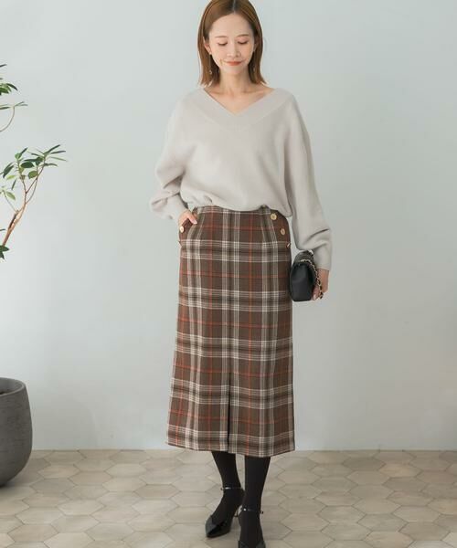 URBAN RESEARCH ROSSO / アーバンリサーチ ロッソ スカート | ボタンデザインタイトスリットスカート | 詳細29