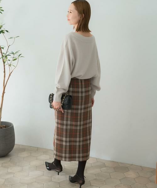 URBAN RESEARCH ROSSO / アーバンリサーチ ロッソ スカート | ボタンデザインタイトスリットスカート | 詳細30