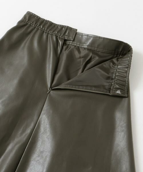 URBAN RESEARCH ROSSO / アーバンリサーチ ロッソ スカート | ウォッシャブルフェイクレザーフレアスカート | 詳細10