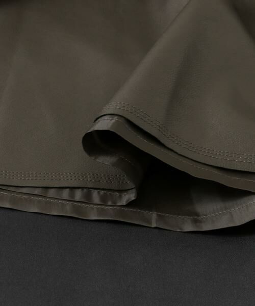 URBAN RESEARCH ROSSO / アーバンリサーチ ロッソ スカート | ウォッシャブルフェイクレザーフレアスカート | 詳細12