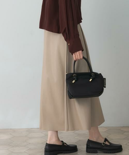 URBAN RESEARCH ROSSO / アーバンリサーチ ロッソ スカート | ウォッシャブルフェイクレザーフレアスカート | 詳細14