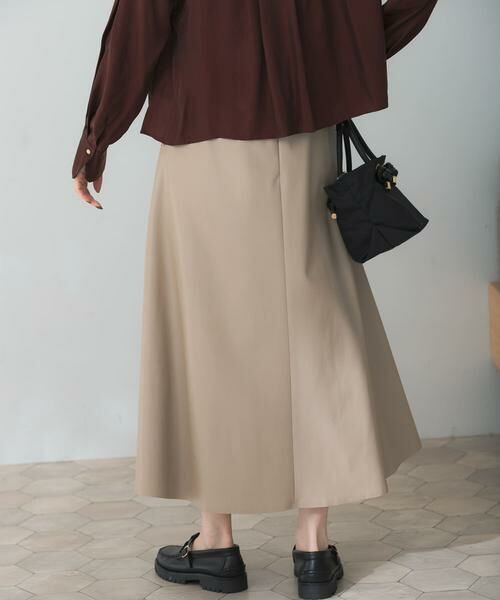 URBAN RESEARCH ROSSO / アーバンリサーチ ロッソ スカート | ウォッシャブルフェイクレザーフレアスカート | 詳細15