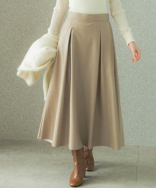 URBAN RESEARCH ROSSO / アーバンリサーチ ロッソ スカート | ウォッシャブルフェイクレザーフレアスカート | 詳細19