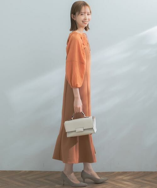 URBAN RESEARCH ROSSO / アーバンリサーチ ロッソ ワンピース | ブラウス×キャミセットワンピース | 詳細4