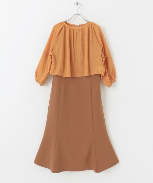 URBAN RESEARCH ROSSO / アーバンリサーチ ロッソ ワンピース | ブラウス×キャミセットワンピース | 詳細5