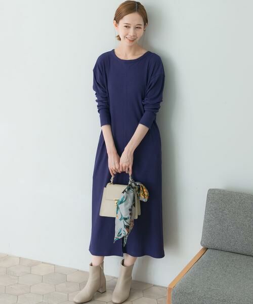 URBAN RESEARCH ROSSO / アーバンリサーチ ロッソ ワンピース | 2wayネックリブカットソーワンピース | 詳細1