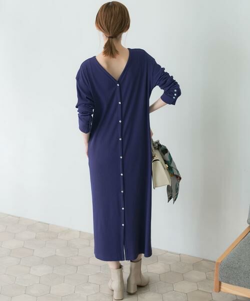 URBAN RESEARCH ROSSO / アーバンリサーチ ロッソ ワンピース | 2wayネックリブカットソーワンピース | 詳細3