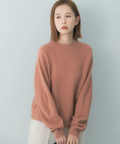 URBAN RESEARCH ROSSO / アーバンリサーチ ロッソ ニット・セーター | ウォッシャブルビルドネックホールニット | 詳細1