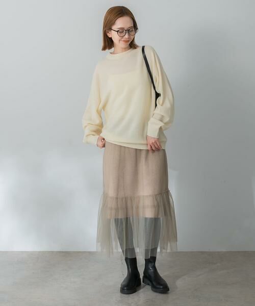 URBAN RESEARCH ROSSO / アーバンリサーチ ロッソ ニット・セーター | ウォッシャブルビルドネックホールニット | 詳細11