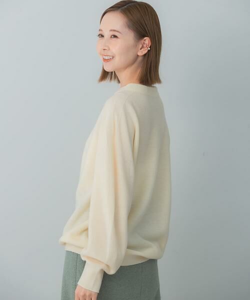 URBAN RESEARCH ROSSO / アーバンリサーチ ロッソ ニット・セーター | ウォッシャブルビルドネックホールニット | 詳細15