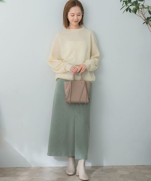 URBAN RESEARCH ROSSO / アーバンリサーチ ロッソ ニット・セーター | ウォッシャブルビルドネックホールニット | 詳細16