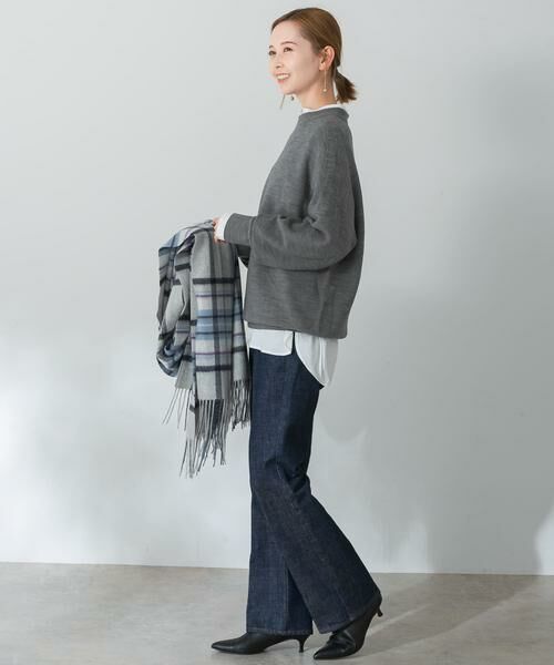 URBAN RESEARCH ROSSO / アーバンリサーチ ロッソ ニット・セーター | ウォッシャブルビルドネックホールニット | 詳細23