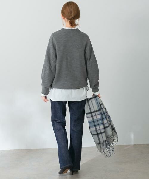 URBAN RESEARCH ROSSO / アーバンリサーチ ロッソ ニット・セーター | ウォッシャブルビルドネックホールニット | 詳細24
