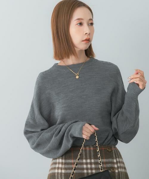 URBAN RESEARCH ROSSO / アーバンリサーチ ロッソ ニット・セーター | ウォッシャブルビルドネックホールニット | 詳細26