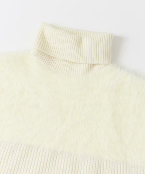 URBAN RESEARCH ROSSO / アーバンリサーチ ロッソ ニット・セーター | エアリーヤーンドッキングニットプルオーバー | 詳細8