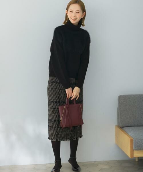 URBAN RESEARCH ROSSO / アーバンリサーチ ロッソ ニット・セーター | エアリーヤーンドッキングニットプルオーバー | 詳細12