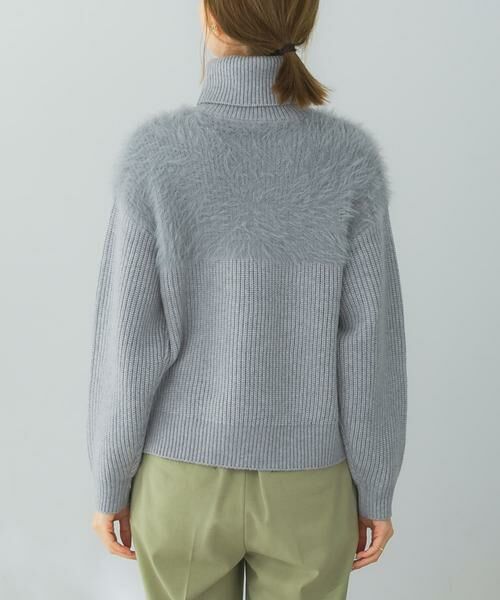 URBAN RESEARCH ROSSO / アーバンリサーチ ロッソ ニット・セーター | エアリーヤーンドッキングニットプルオーバー | 詳細27