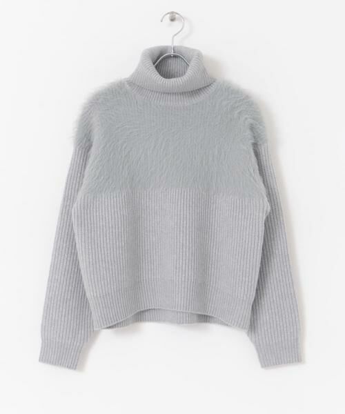 URBAN RESEARCH ROSSO / アーバンリサーチ ロッソ ニット・セーター | エアリーヤーンドッキングニットプルオーバー | 詳細28