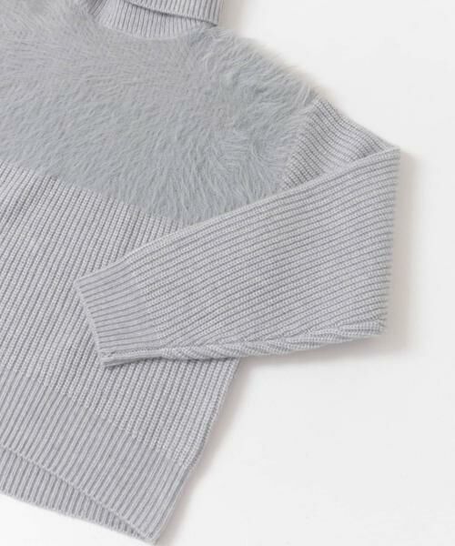 URBAN RESEARCH ROSSO / アーバンリサーチ ロッソ ニット・セーター | エアリーヤーンドッキングニットプルオーバー | 詳細29