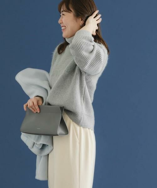 URBAN RESEARCH ROSSO / アーバンリサーチ ロッソ ニット・セーター | エアリーヤーンドッキングニットプルオーバー | 詳細16