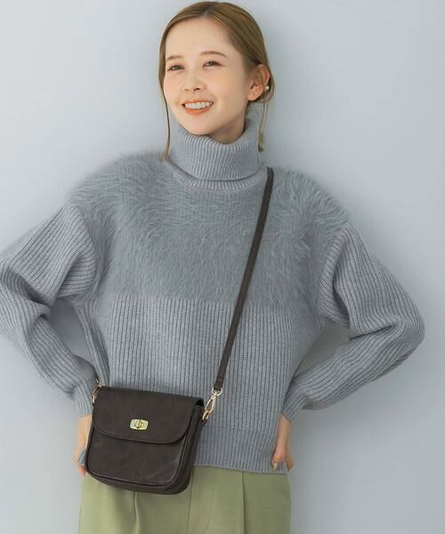 URBAN RESEARCH ROSSO / アーバンリサーチ ロッソ ニット・セーター | エアリーヤーンドッキングニットプルオーバー | 詳細18