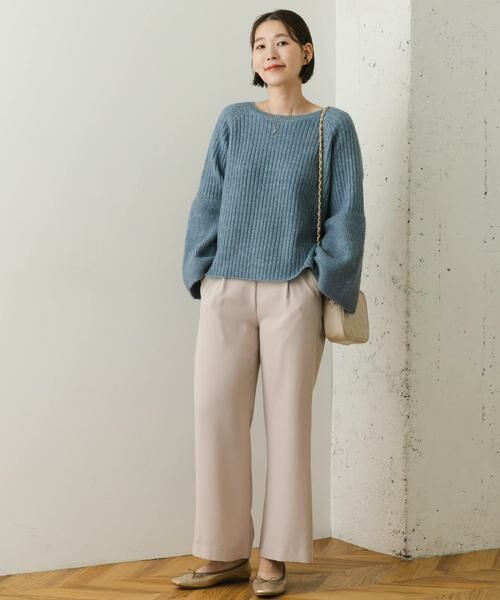 URBAN RESEARCH ROSSO / アーバンリサーチ ロッソ ニット・セーター | F by ROSSO　ワイドリブフレアスリーブニット | 詳細5
