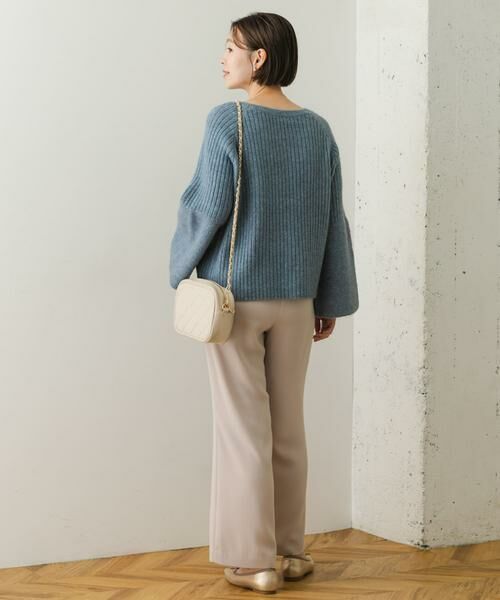 URBAN RESEARCH ROSSO / アーバンリサーチ ロッソ ニット・セーター | F by ROSSO　ワイドリブフレアスリーブニット | 詳細6