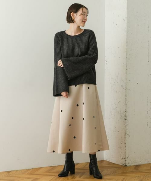 URBAN RESEARCH ROSSO / アーバンリサーチ ロッソ ニット・セーター | F by ROSSO　ワイドリブフレアスリーブニット | 詳細18