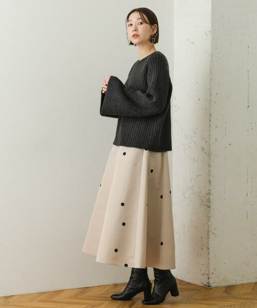 URBAN RESEARCH ROSSO / アーバンリサーチ ロッソ ニット・セーター | F by ROSSO　ワイドリブフレアスリーブニット | 詳細19