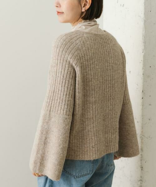 URBAN RESEARCH ROSSO / アーバンリサーチ ロッソ ニット・セーター | F by ROSSO　ワイドリブフレアスリーブニット | 詳細25
