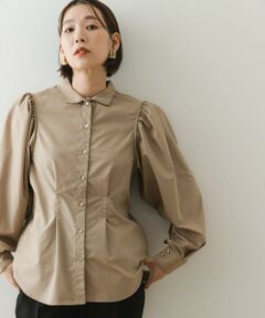 URBAN RESEARCH ROSSO / アーバンリサーチ ロッソ シャツ・ブラウス | F by ROSSO　ボリュームスリーブタックブラウス