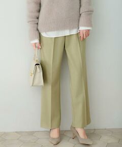 URBAN RESEARCH ROSSO / アーバンリサーチ ロッソ その他パンツ | ストレートセミフレアウールパンツ