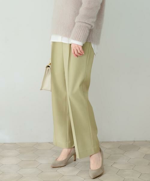 URBAN RESEARCH ROSSO / アーバンリサーチ ロッソ その他パンツ | ストレートセミフレアウールパンツ | 詳細2
