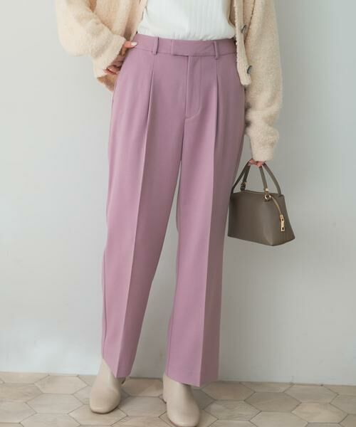 URBAN RESEARCH ROSSO / アーバンリサーチ ロッソ その他パンツ | ストレートセミフレアウールパンツ | 詳細11