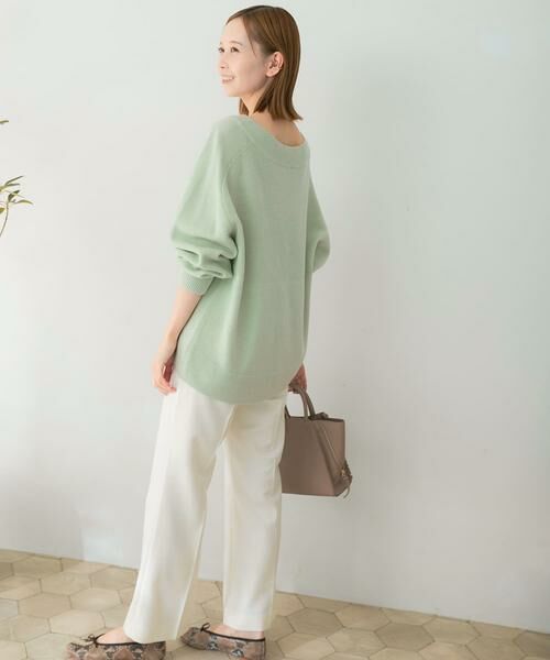 URBAN RESEARCH ROSSO / アーバンリサーチ ロッソ その他パンツ | ストレートセミフレアウールパンツ | 詳細23