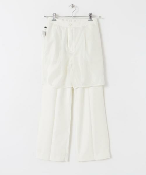 URBAN RESEARCH ROSSO / アーバンリサーチ ロッソ その他パンツ | ストレートセミフレアウールパンツ | 詳細25