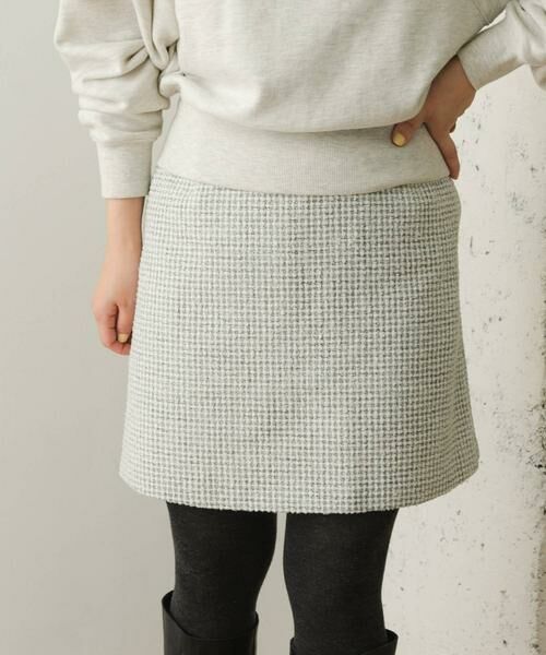 URBAN RESEARCH ROSSO / アーバンリサーチ ロッソ ショート・ハーフ・半端丈パンツ | F by ROSSO ツイードスカート風キュロットパンツ | 詳細1