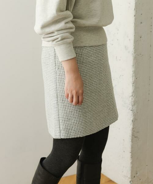 URBAN RESEARCH ROSSO / アーバンリサーチ ロッソ ショート・ハーフ・半端丈パンツ | F by ROSSO ツイードスカート風キュロットパンツ | 詳細2