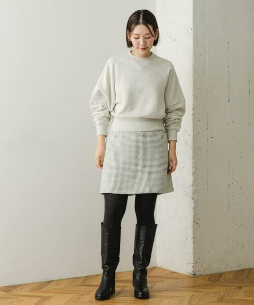 URBAN RESEARCH ROSSO / アーバンリサーチ ロッソ ショート・ハーフ・半端丈パンツ | F by ROSSO ツイードスカート風キュロットパンツ | 詳細6