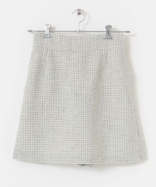 URBAN RESEARCH ROSSO / アーバンリサーチ ロッソ ショート・ハーフ・半端丈パンツ | F by ROSSO ツイードスカート風キュロットパンツ | 詳細7