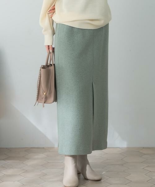 URBAN RESEARCH ROSSO / アーバンリサーチ ロッソ スカート | ウールリングタイトスカート | 詳細1