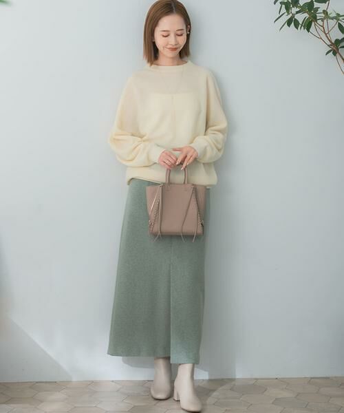 URBAN RESEARCH ROSSO / アーバンリサーチ ロッソ スカート | ウールリングタイトスカート | 詳細4