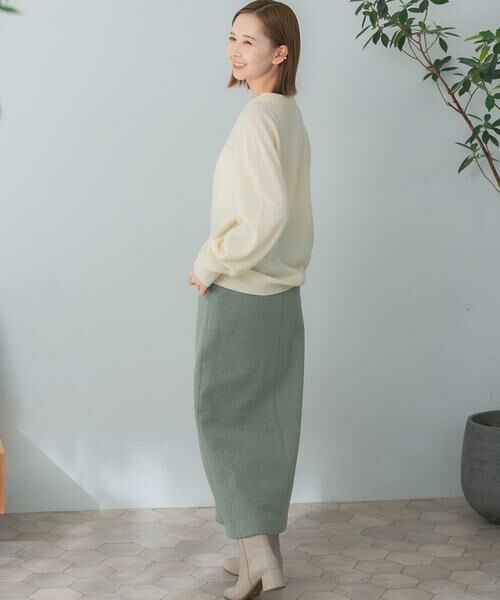 URBAN RESEARCH ROSSO / アーバンリサーチ ロッソ スカート | ウールリングタイトスカート | 詳細5